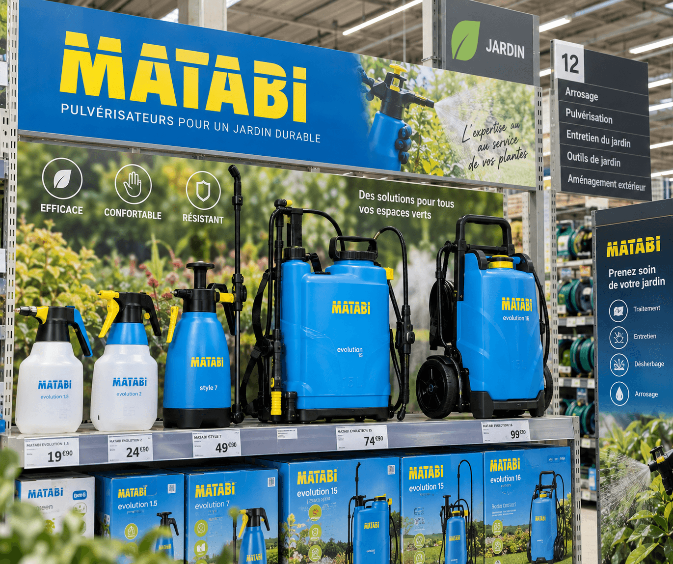 Pulvérisateur électrique Matabi : avis e10, e15 et e15 LTC