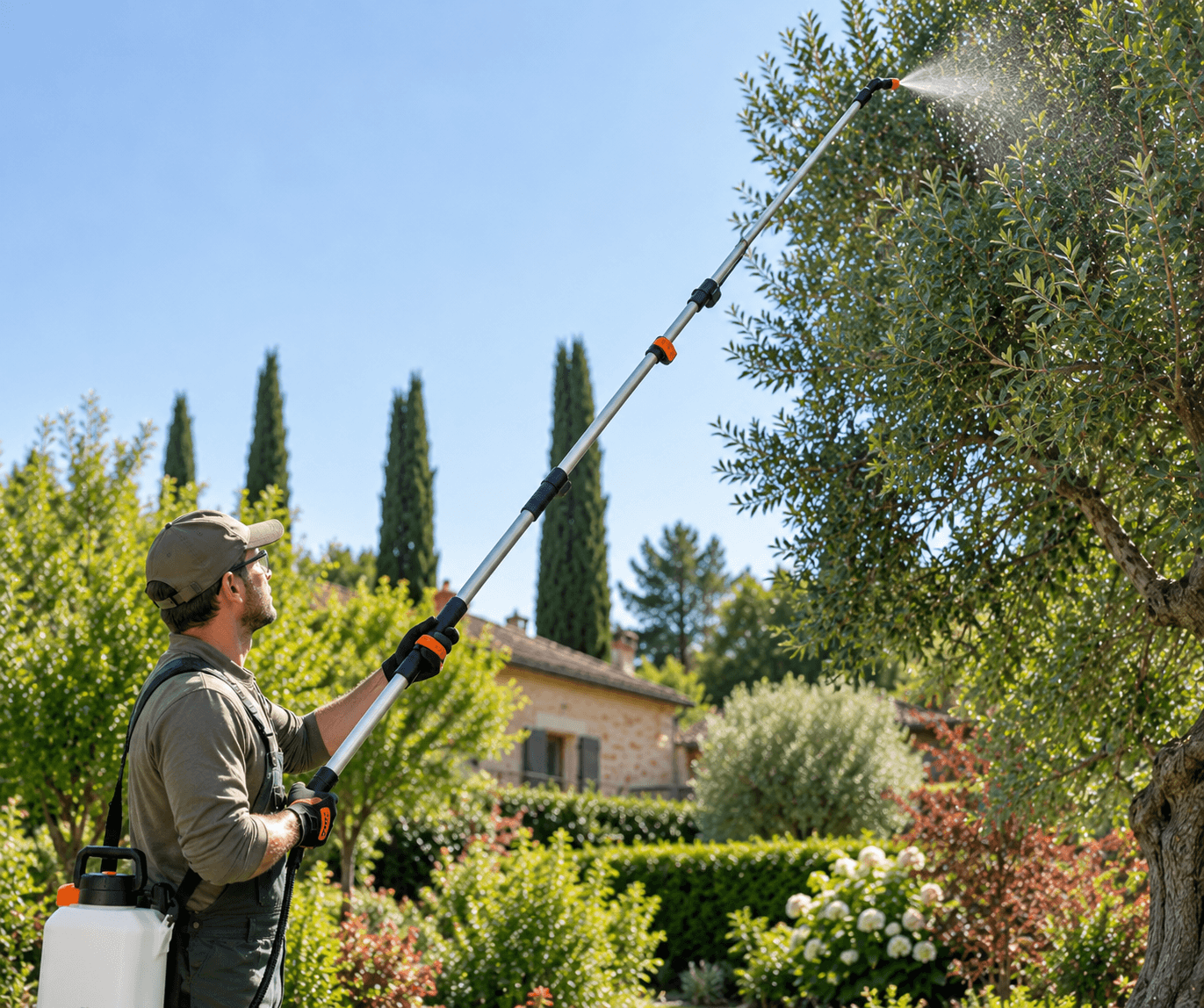 Perche télescopique pour pulvérisateur : comparatif et choix